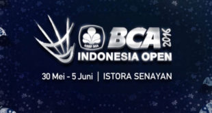 Rangkuman Final Indonesia Open 2016, Indonesia gagal meraih gelar.