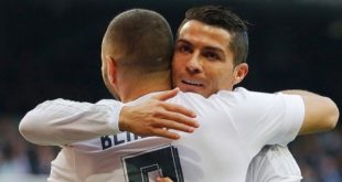 Cristiano Ronaldo dan Karim Benzema