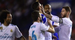 Sergio Ramos Tak Terima Dikartu Merah Wasit